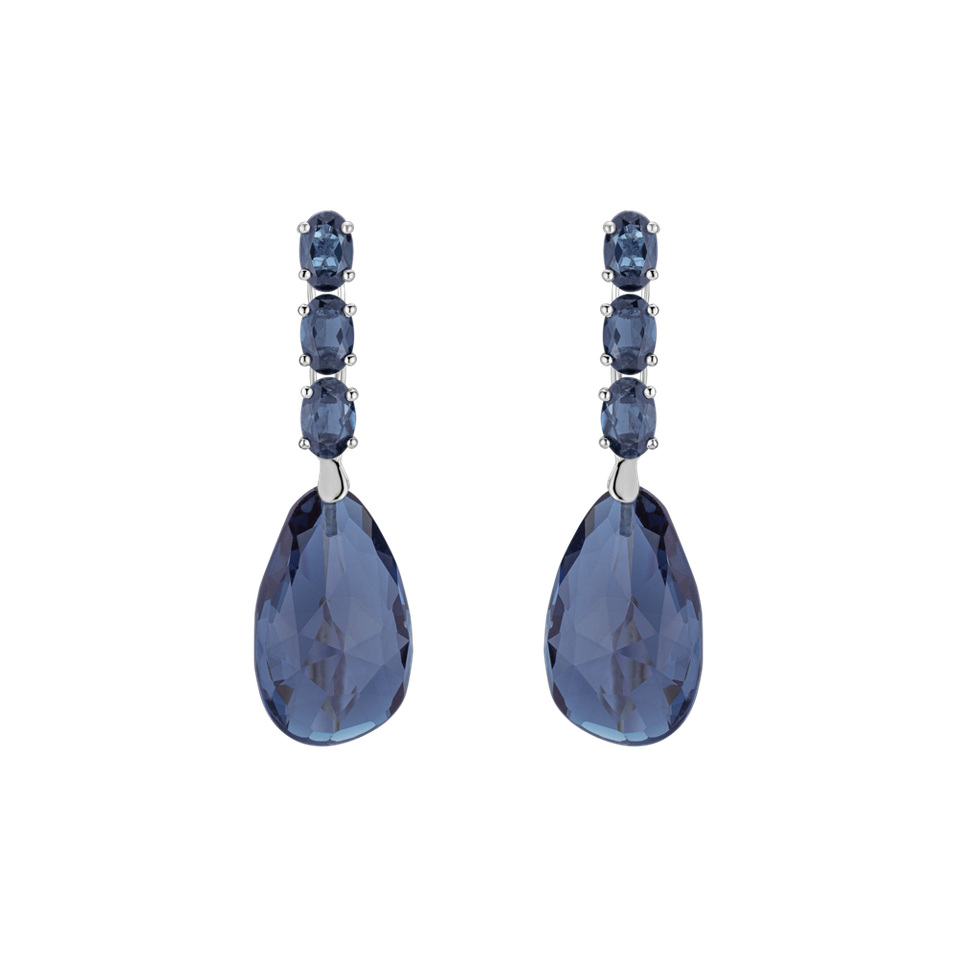 Earrings with Topaz Delfina