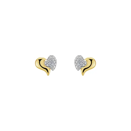 Diamond earrings Brave Heart