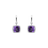 Diamond earrings with Amethyst Severed Fate2