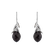 Diamond earrings with Quartz Persephone2
