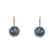 Diamond earrings with Topaz Sally2