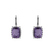 Diamond earrings with Amethyst Hawthorn2