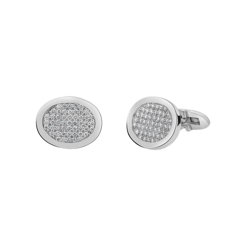 Diamond Cufflinks Luxe Closures