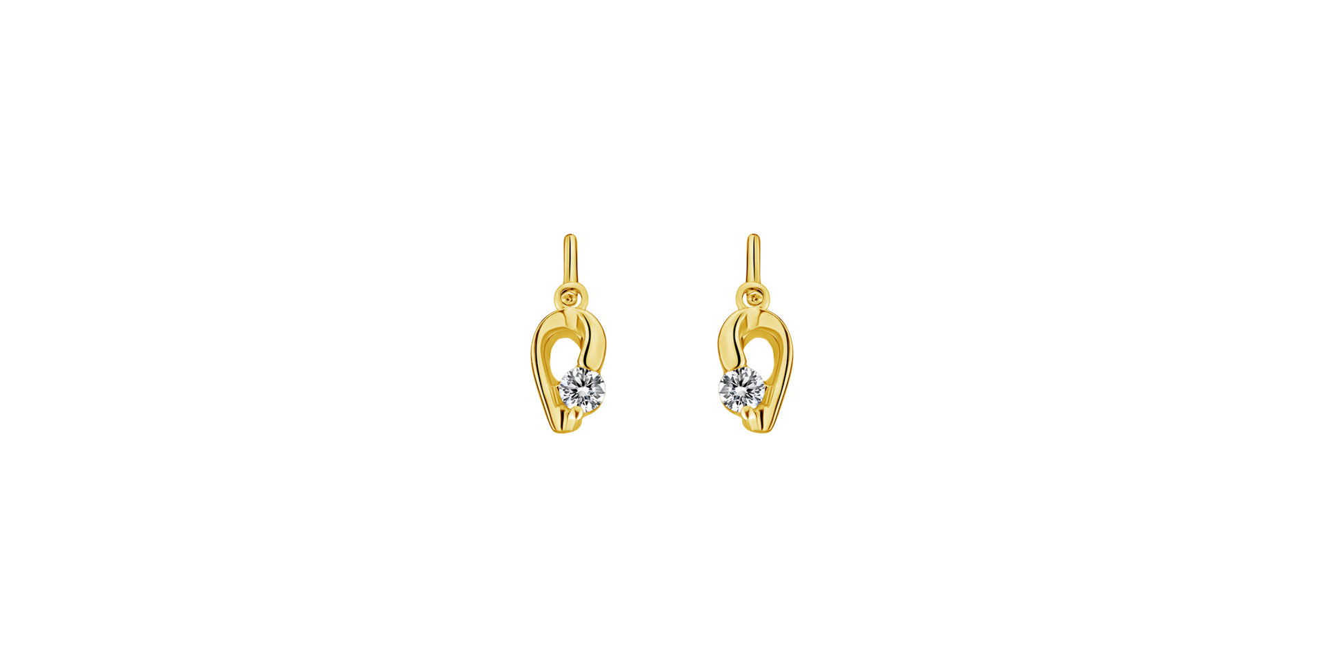 Children's diamond earrings Fragile Dream