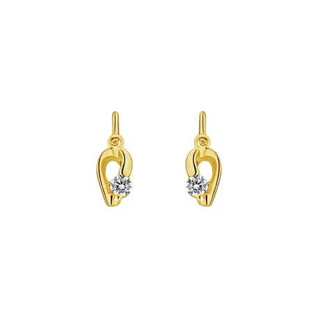 Children's diamond earrings Fragile Dream