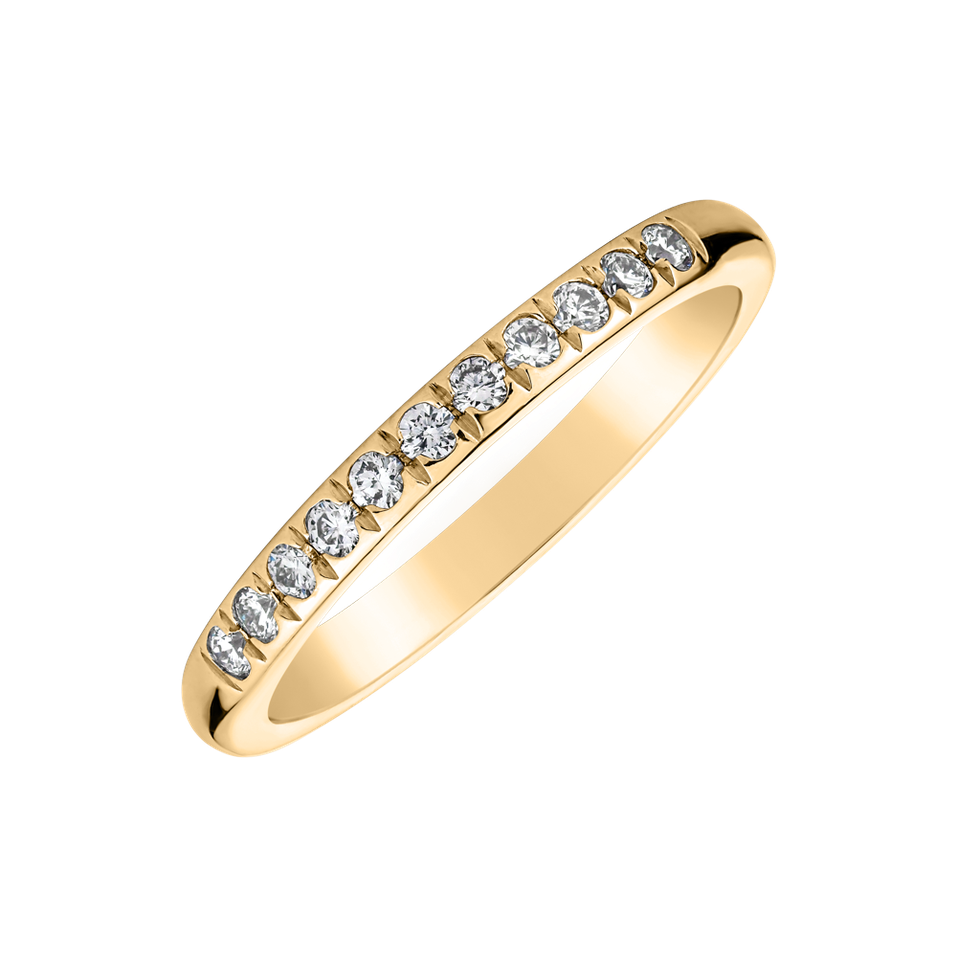 Diamond ring Bonne fortune