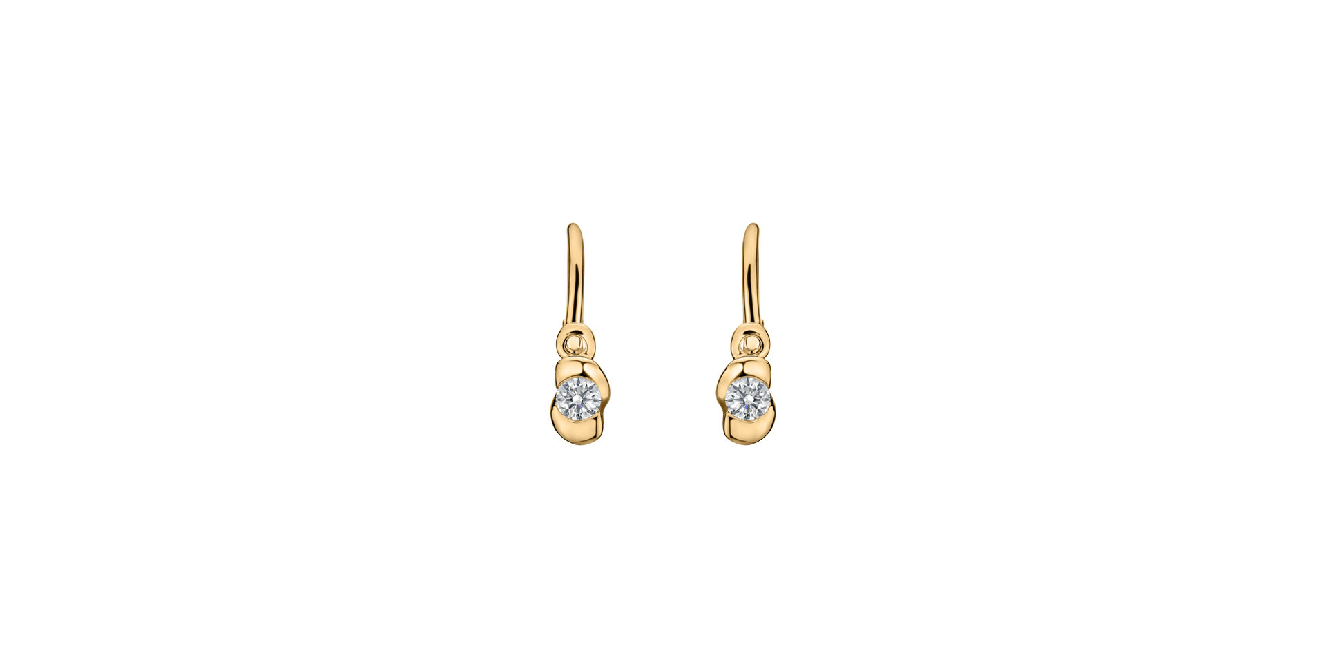 Children's diamond earrings Larita