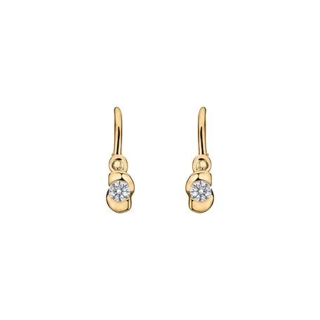 Children's diamond earrings Larita