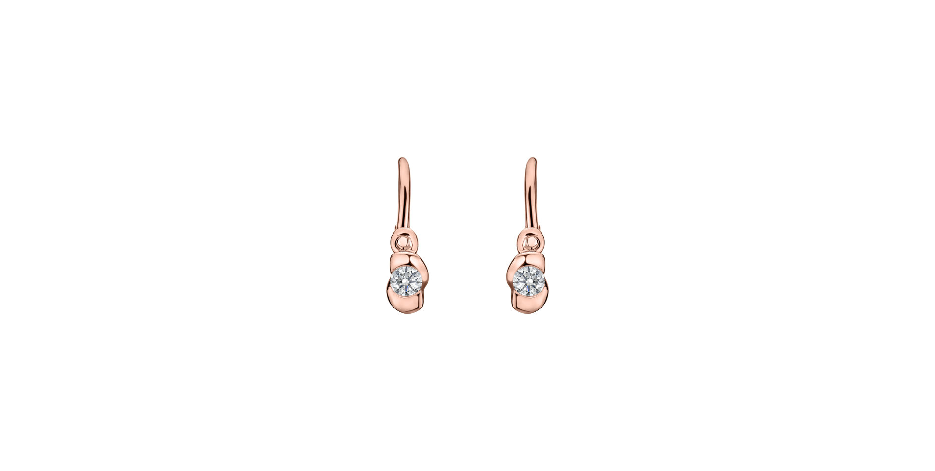 Children's diamond earrings Larita