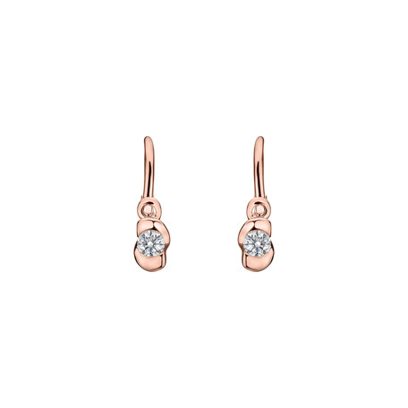 Children's diamond earrings Larita