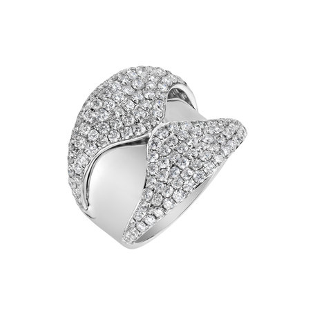 Diamond ring Dazzling Wave