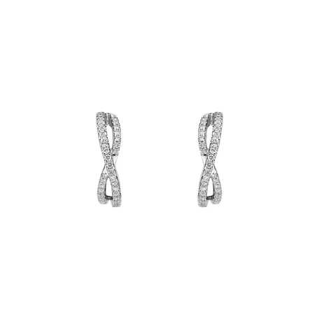 Diamond earrings Eternity Elegance