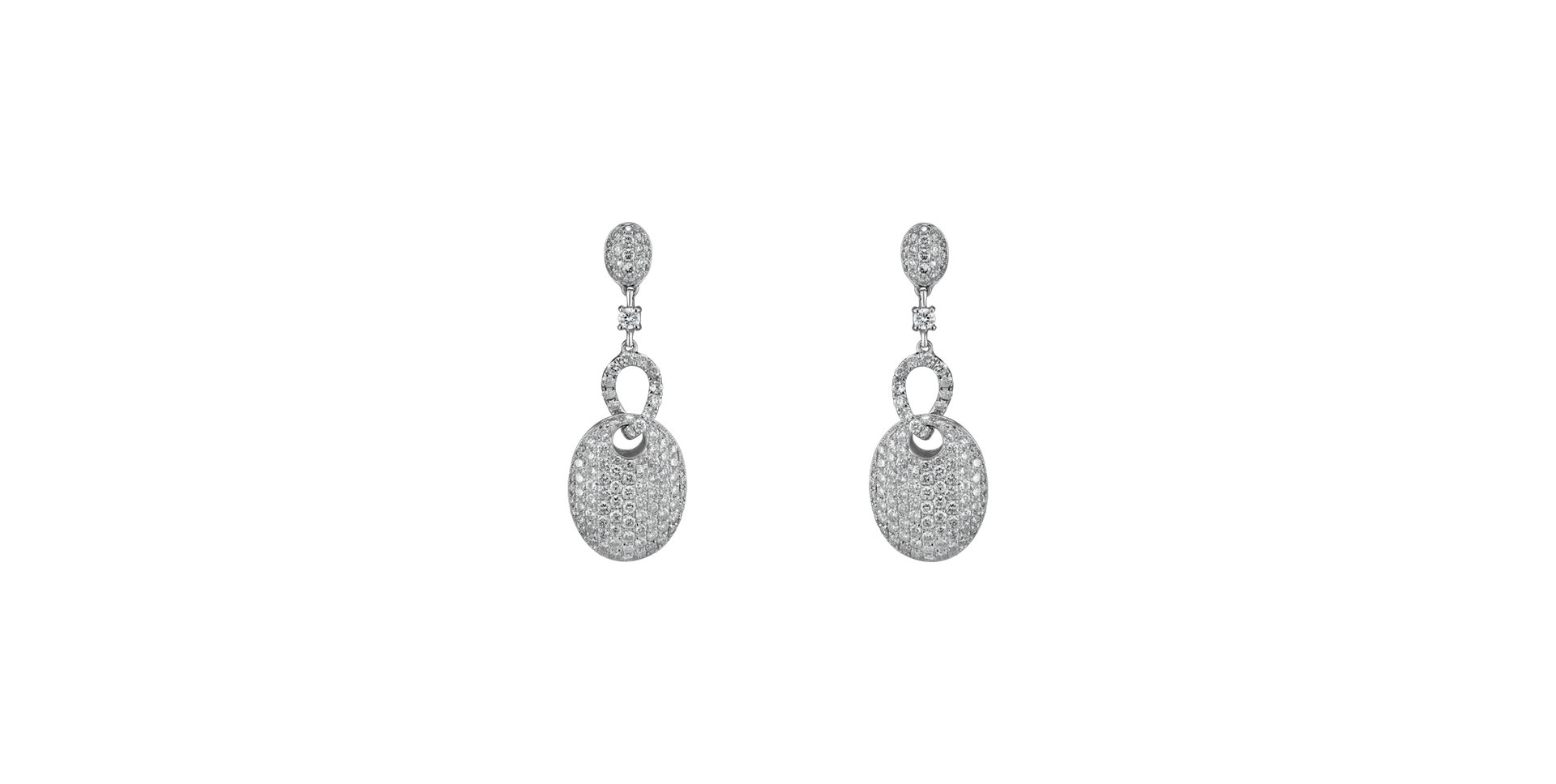 Diamond earrings Royal Glamour