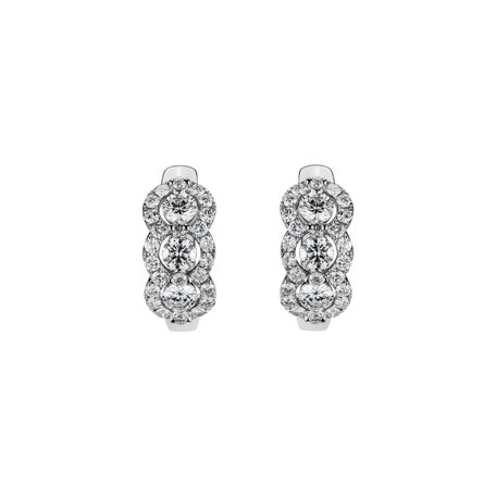 Diamond earrings Gentle Gleam