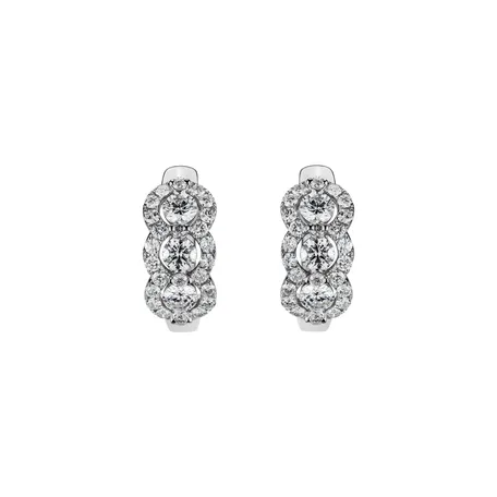 Diamond earrings Gentle Gleam