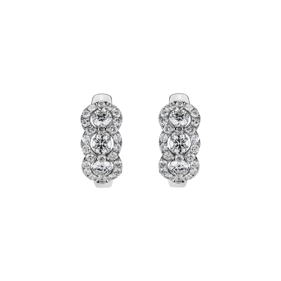 Diamond earrings Gentle Gleam