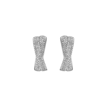 Diamond earrings Alma