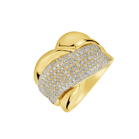 Diamond ring Moon Kiss