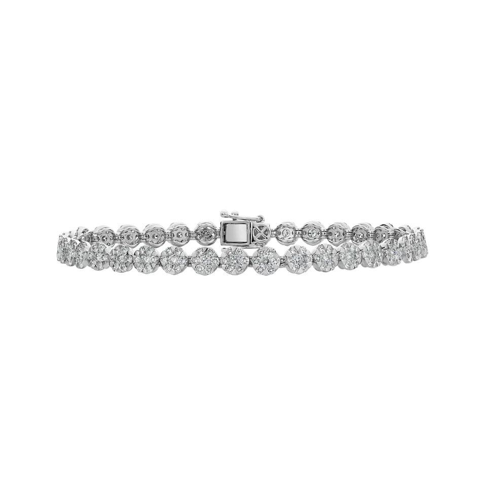 Bracelet with diamonds Diamond Storm