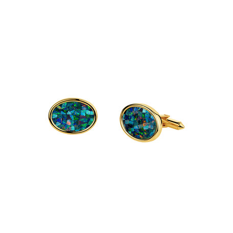 Cufflinks with Opal King Edward