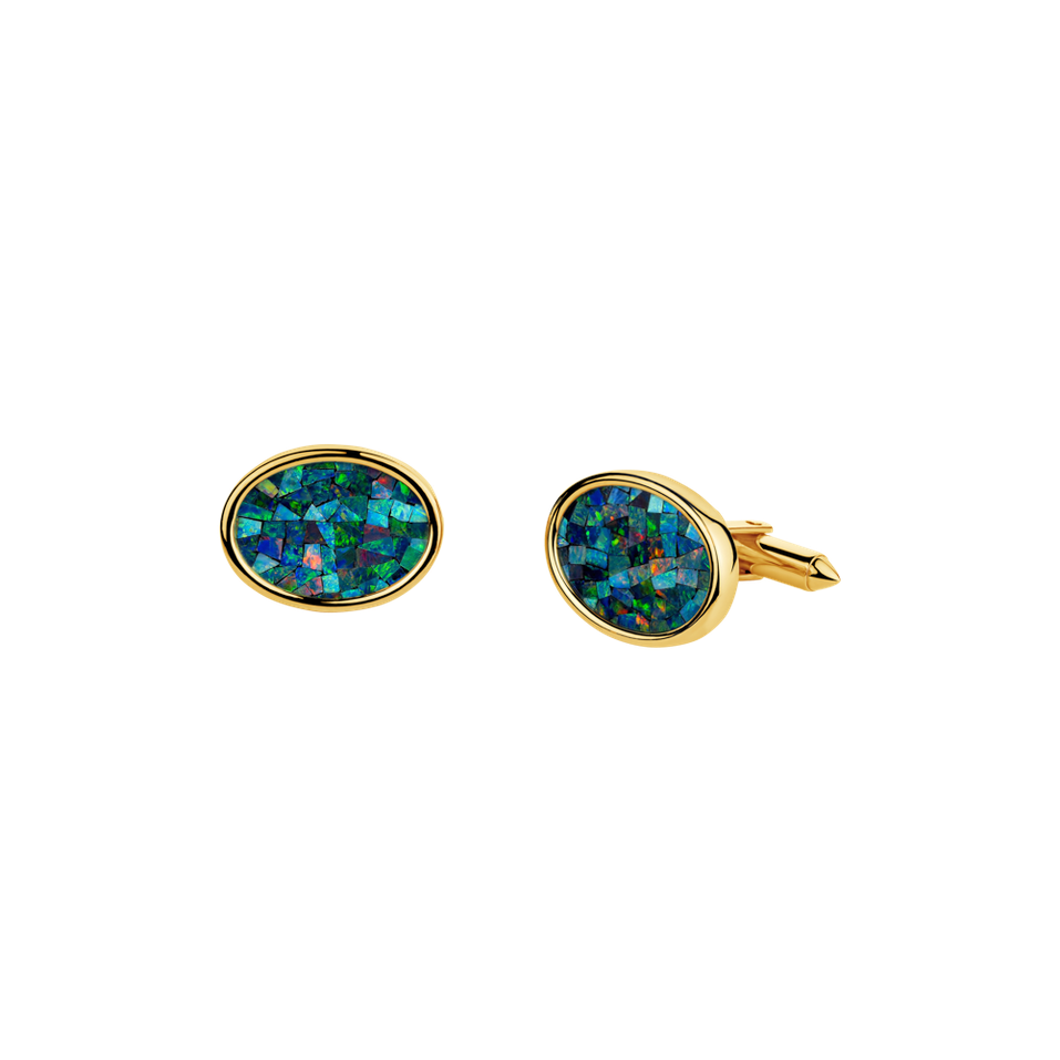 Cufflinks with Opal King Edward