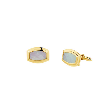 Cufflinks with Mother of Pearl Pearl Perfection