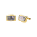 Cufflinks with Mother of Pearl Chivalry2