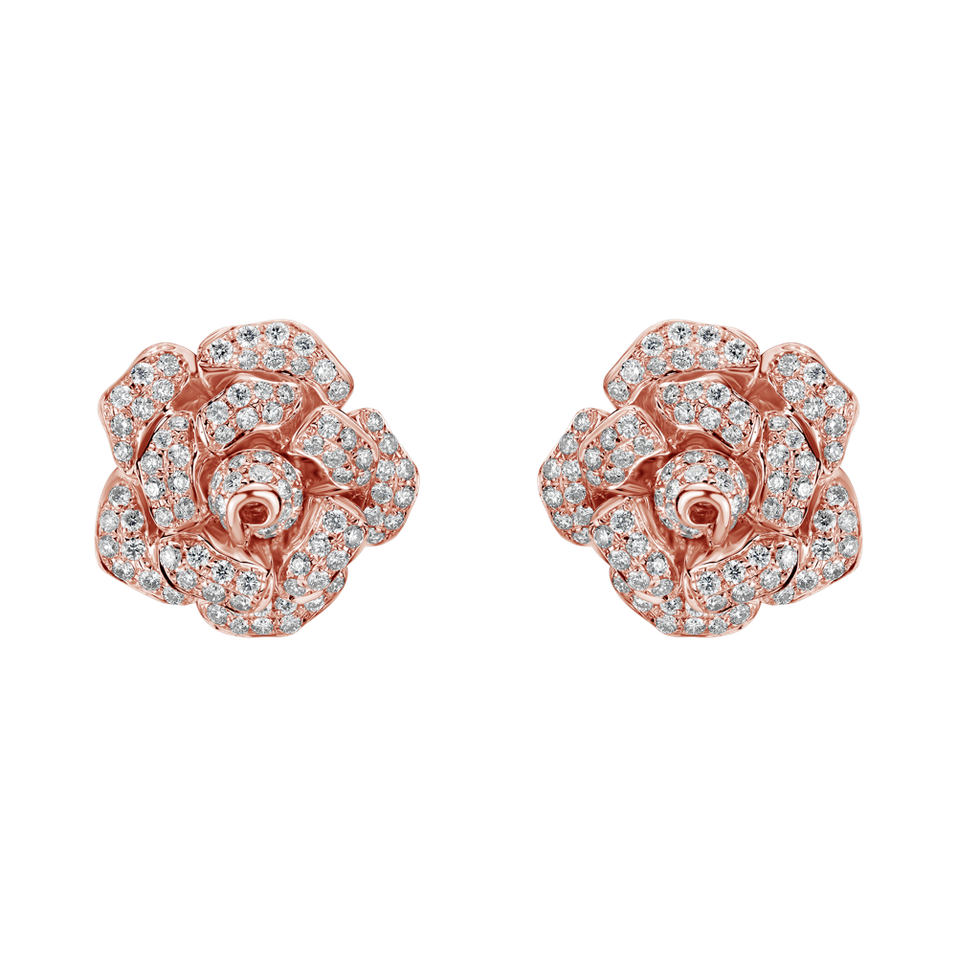 Diamond earrings Opium Rose