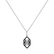 Pendant with black and white diamonds Lady Arachne2