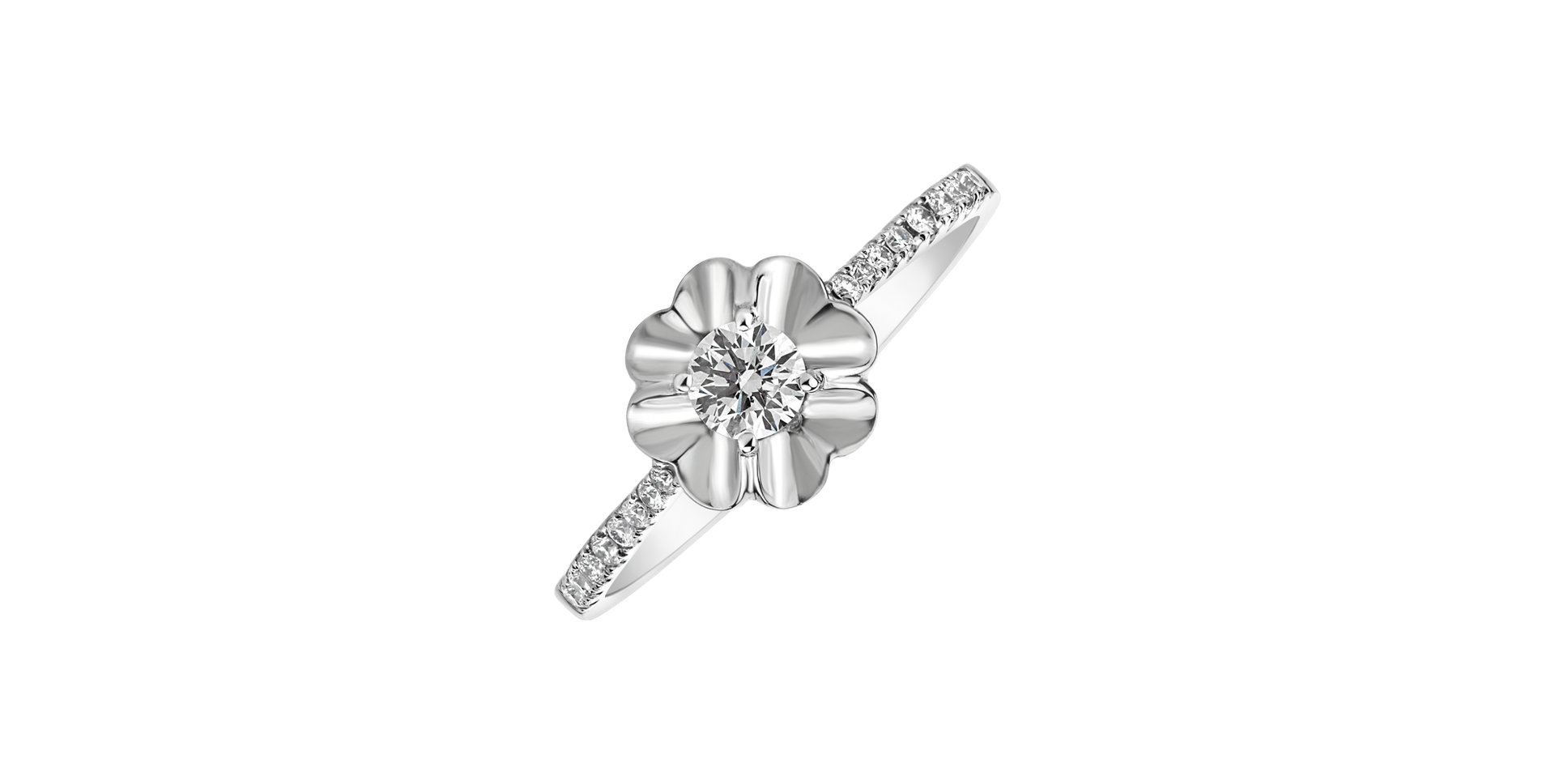 Diamond ring Flower Vow