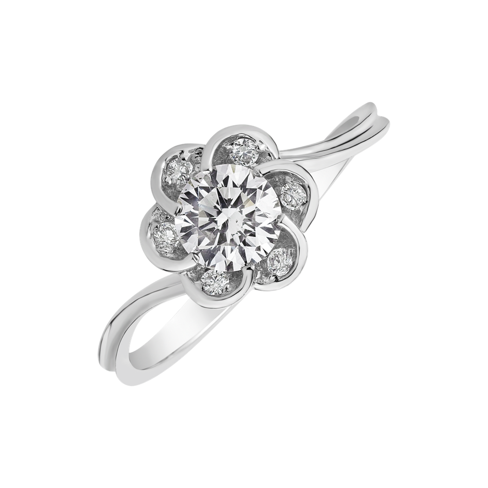 Diamond ring White Marigold