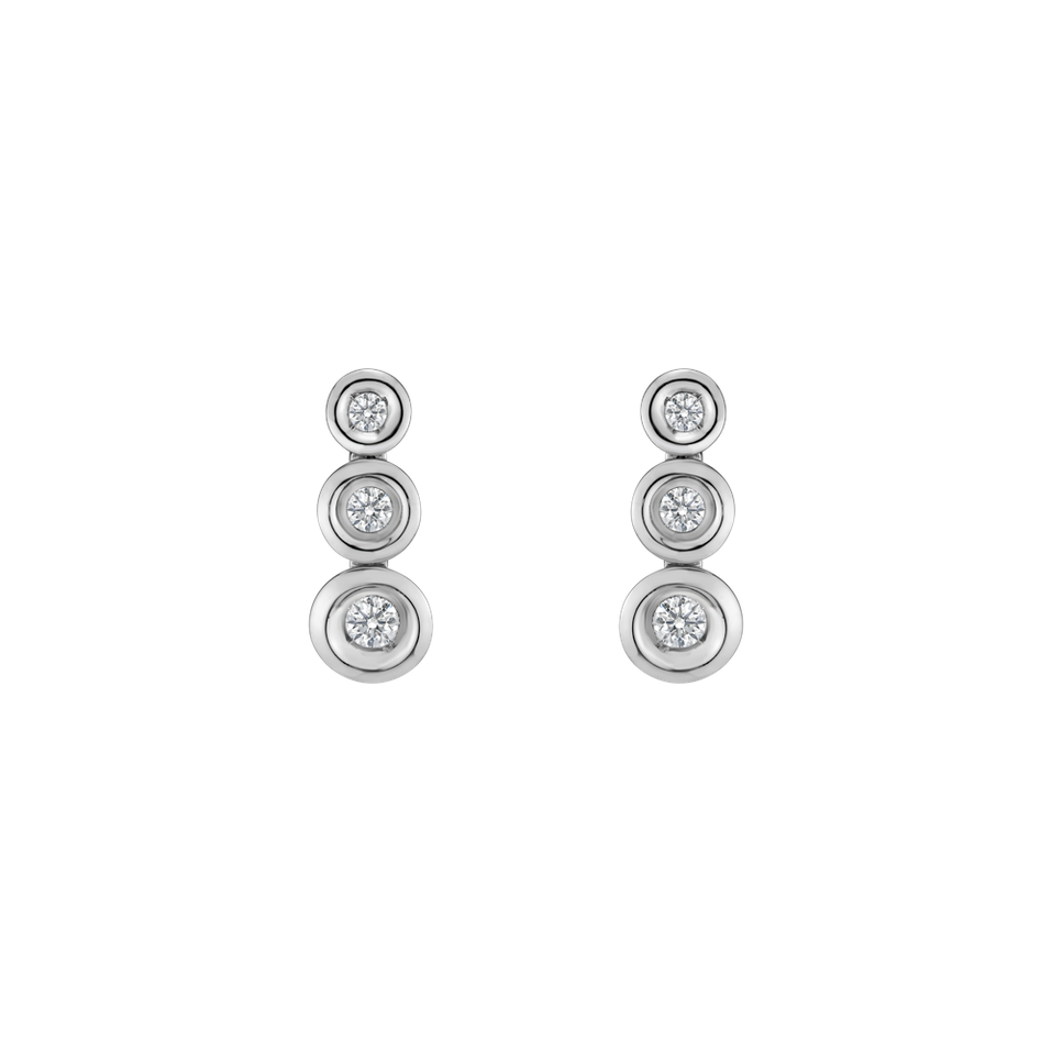 Diamond earrings Hogan