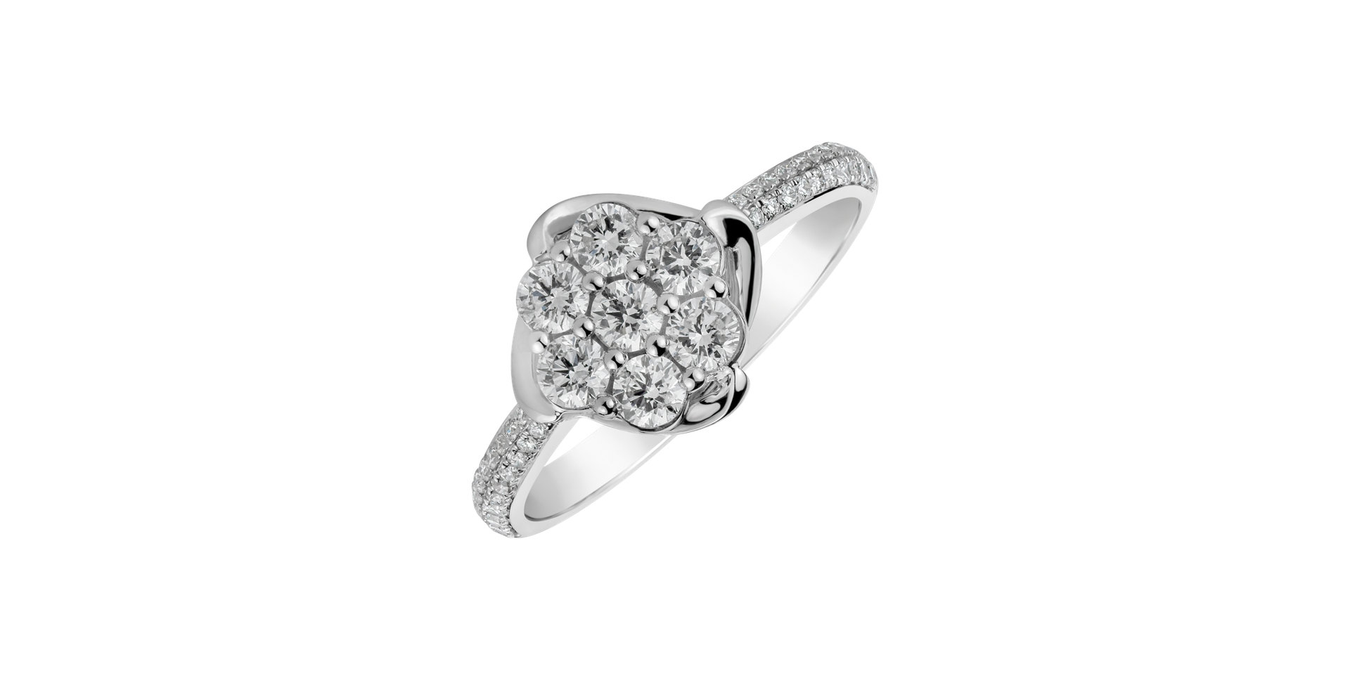 Diamond ring Wonderland Flower