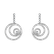 Diamond earrings Noble Spiral2