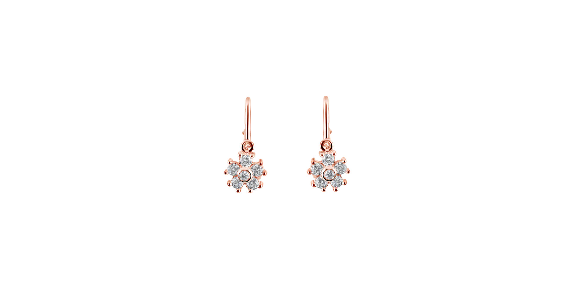 Children's diamond earrings Diamond Emotion