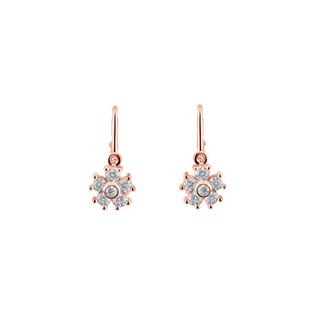 Children's diamond earrings Diamond Emotion