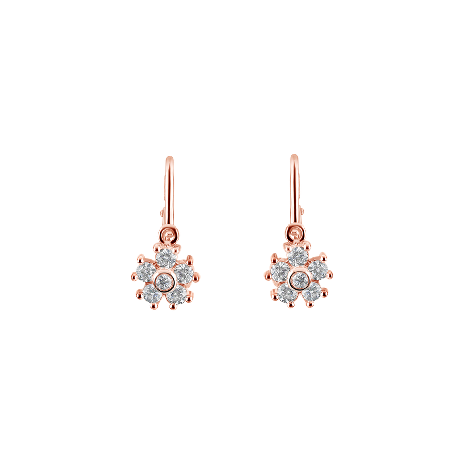 Children's diamond earrings Diamond Emotion