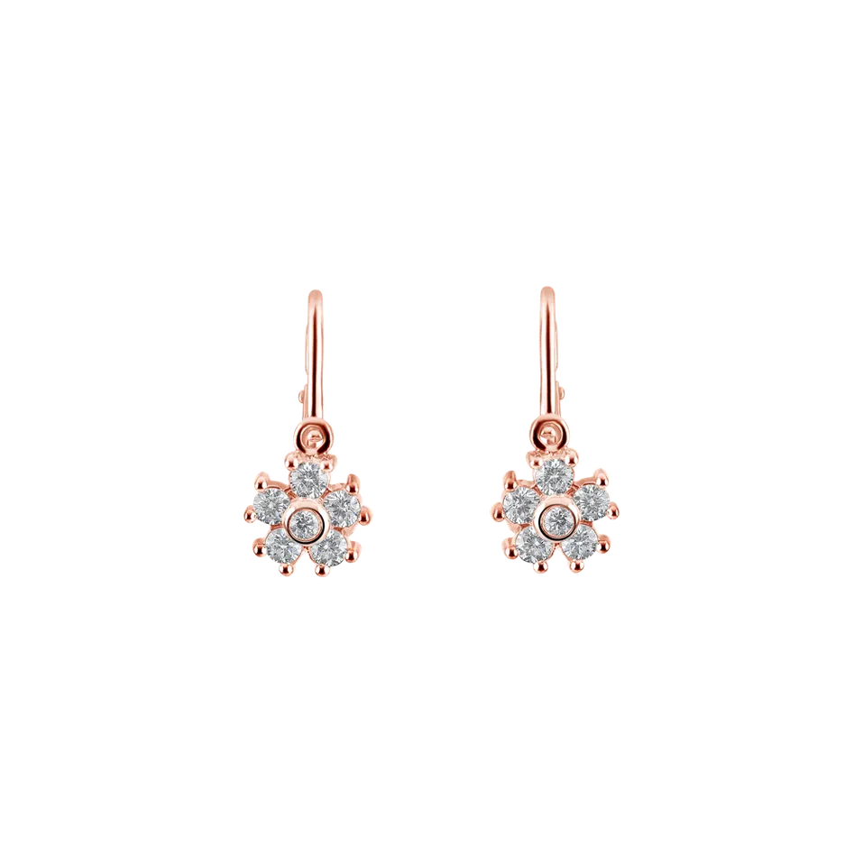 Children's diamond earrings Diamond Emotion