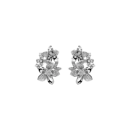 Diamond earrings Royal Gardens