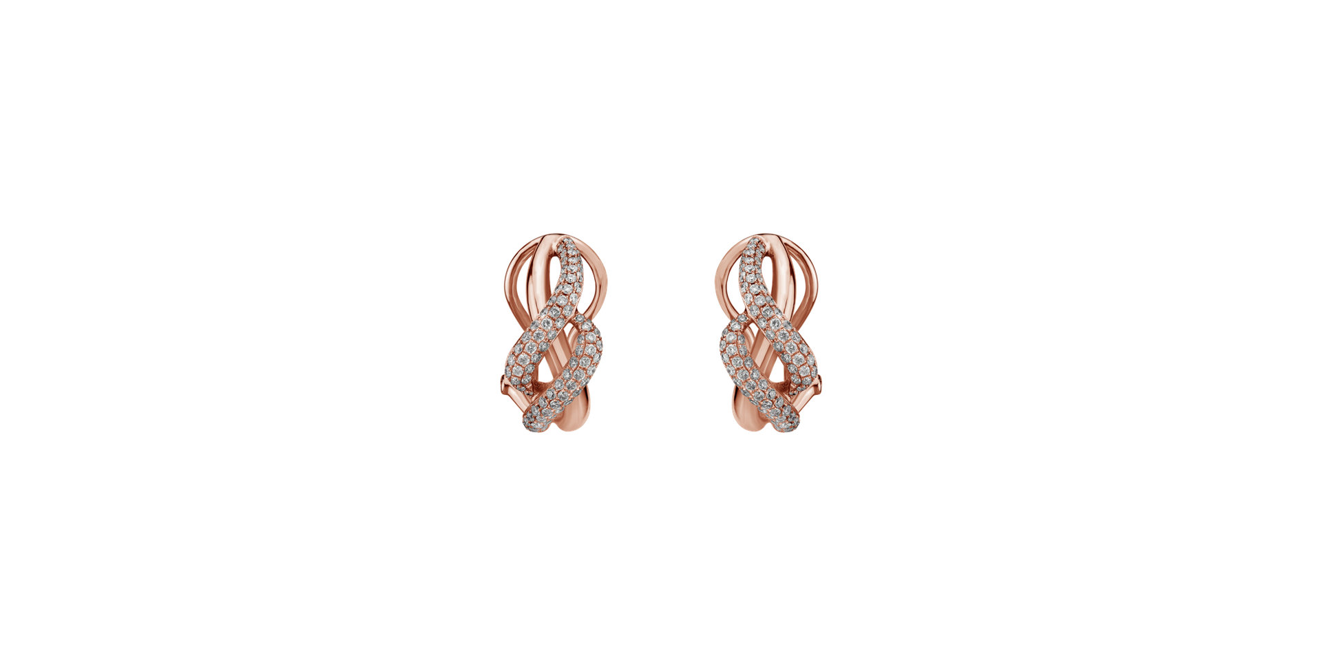 Diamond earrings Adéla