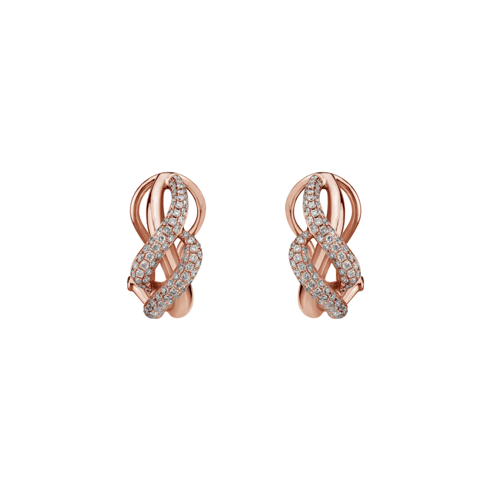 Diamond earrings Adéla