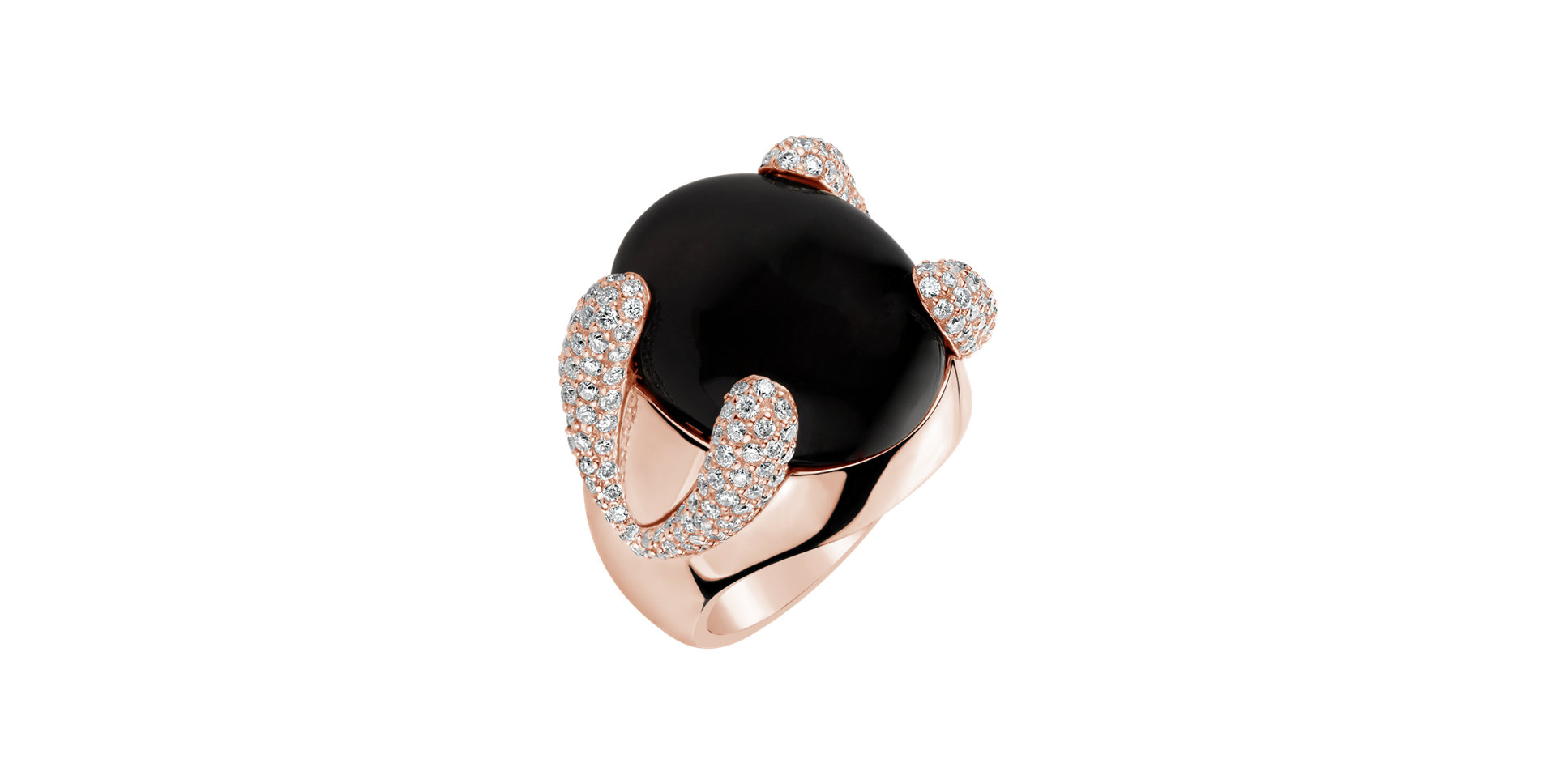 Diamond ring with Quartz Edmond