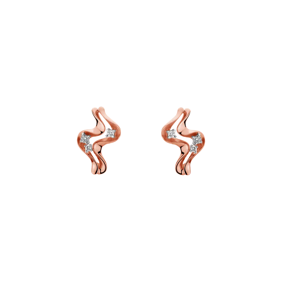 Diamond earrings Cosmic Aria