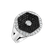 Ring with black and white diamonds Ernest2