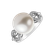 Diamond ring with Pearl Sea Whisper2