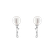 Diamond earrings with Pearl Monthei2