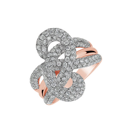 Diamond ring Emotion Spiral