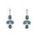 Diamond earrings and Topaz Mystic Rhapsody2