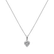 Diamond necklace Cuore Bianco2