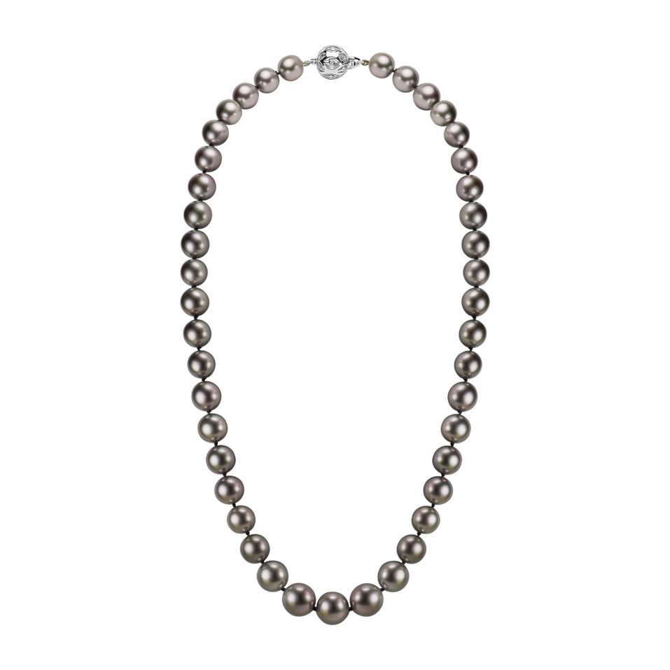 Diamond necklace with Pearl Metis
